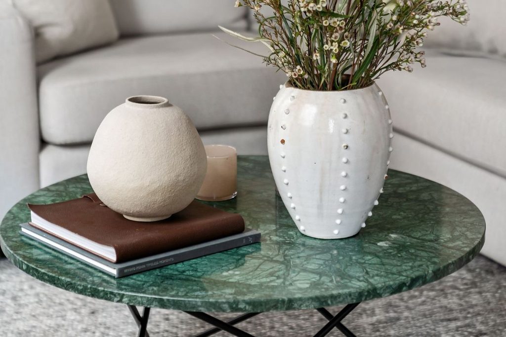 marble coffee table