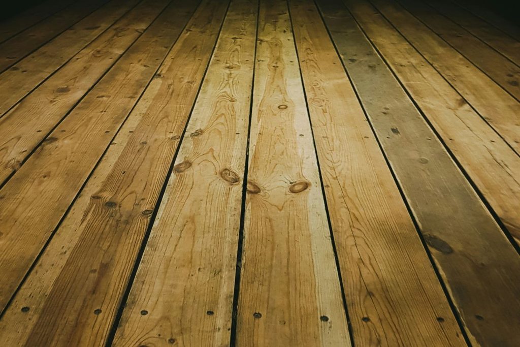 wide floorboards