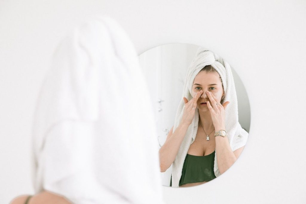 skincare routine