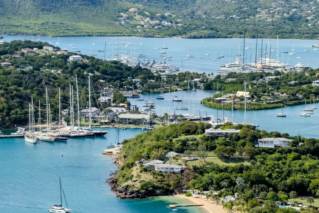 residential properties in Antigua's coastal areas