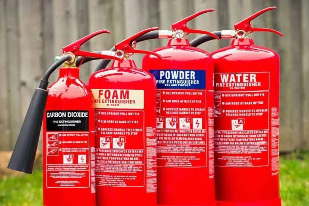 home fire extinguisher