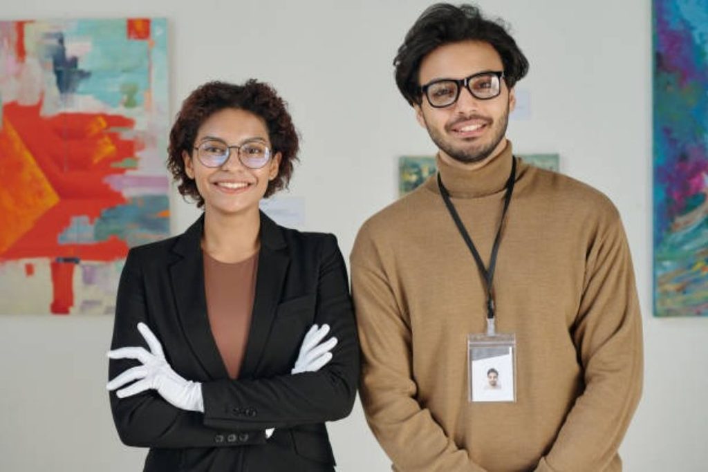 working roles in museums