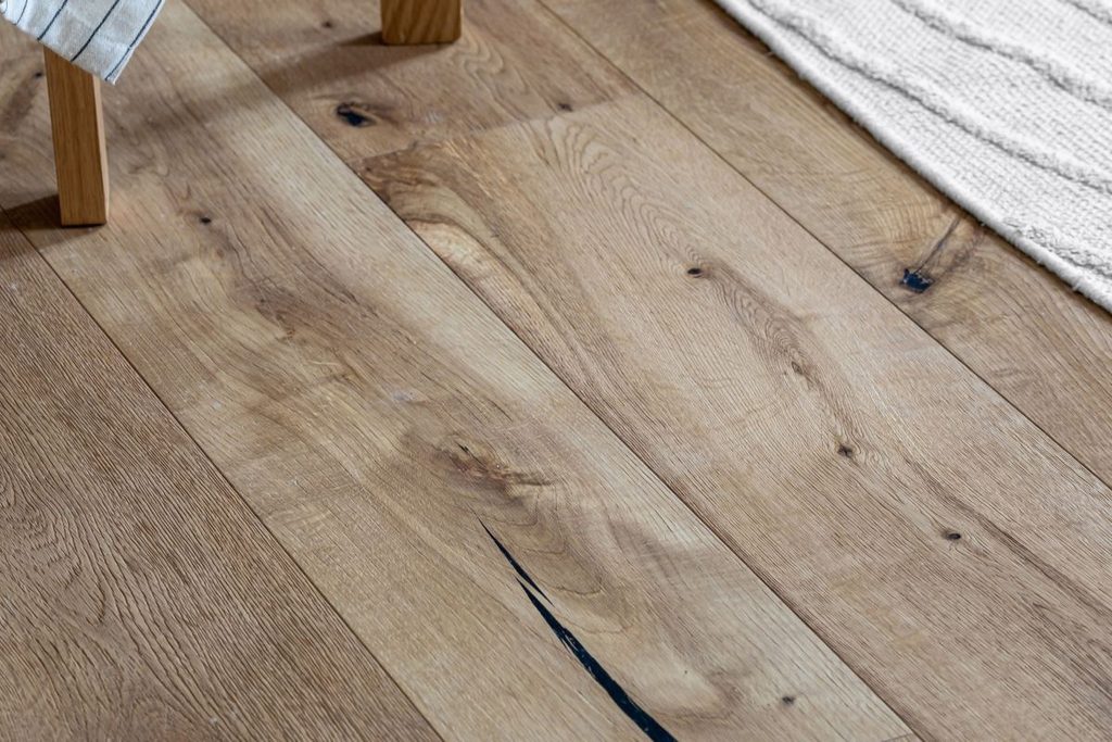 wide floorboards