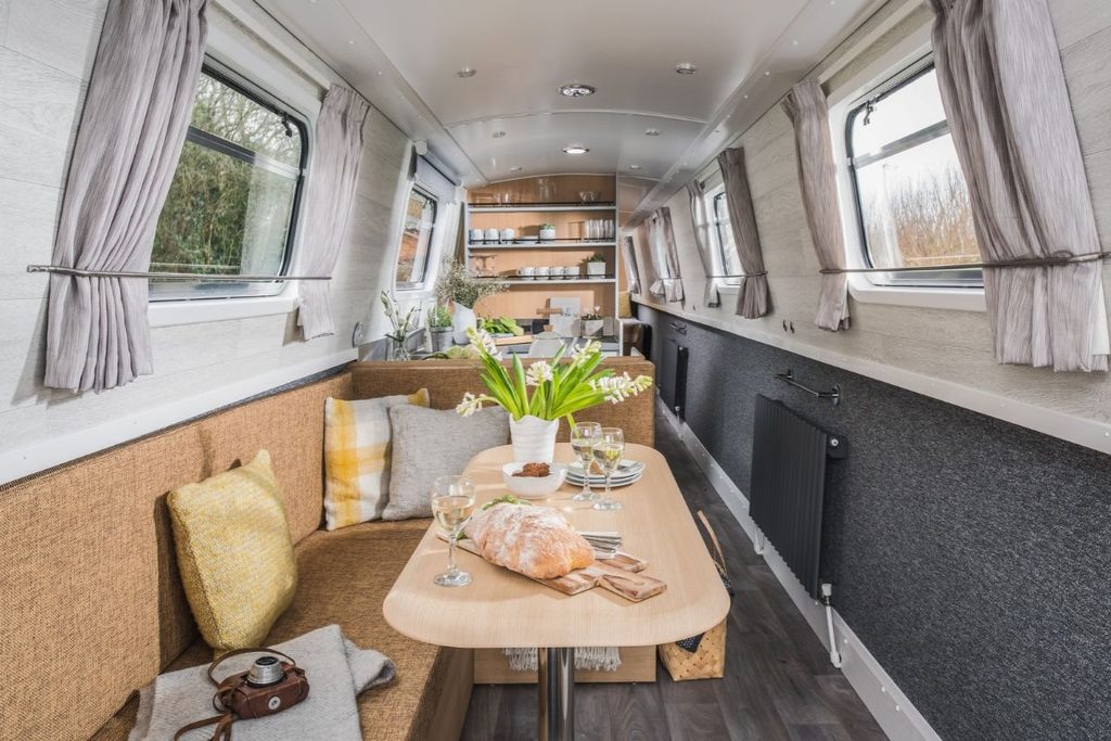 Christmas on a narrowboat