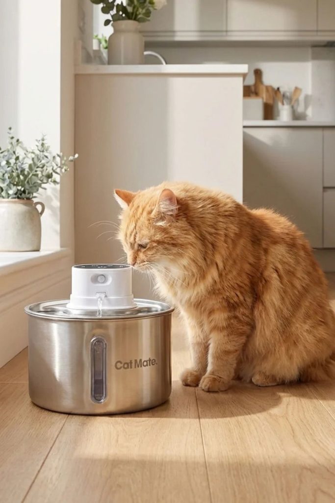 drinking fountains for cats