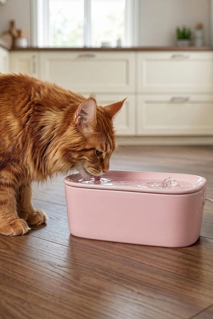 drinking fountains for cats